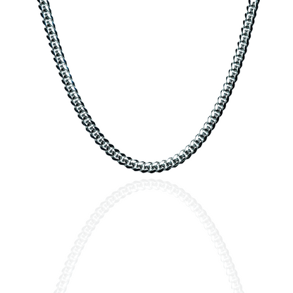 men jewellery cuban chain silver